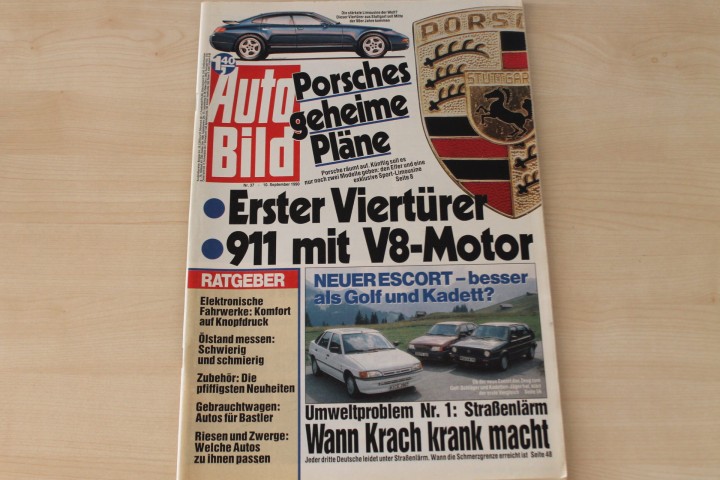 Deckblatt Auto Bild (37/1990)